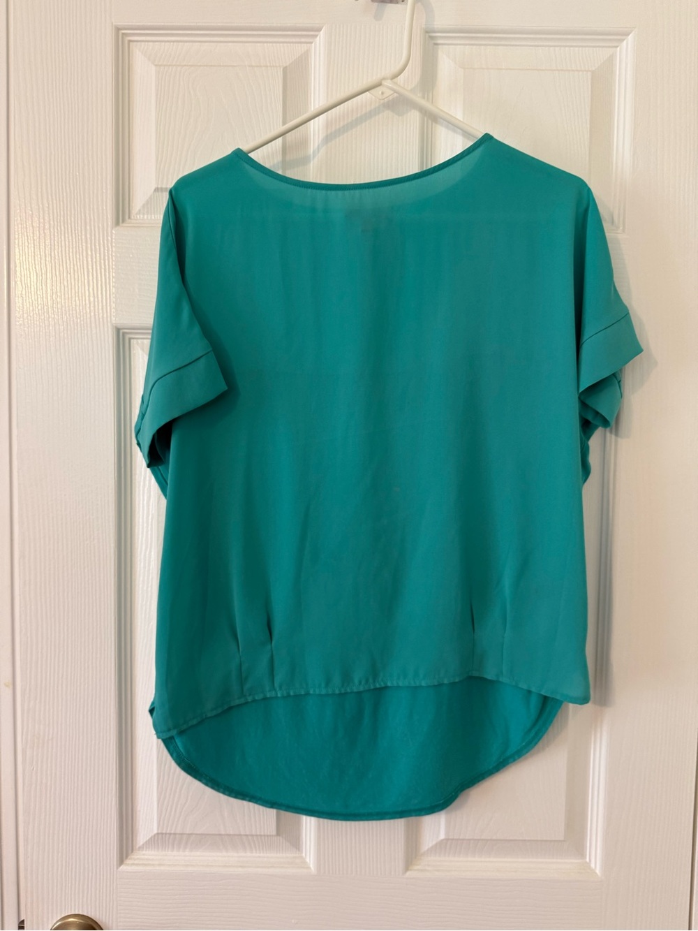 The Limited Women’s Teal Short Sleeve Blouse